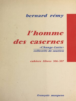 cover image of L'homme des casernes